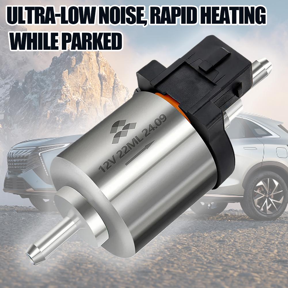 Air Pump Silent - 12V Ultra-Leise Dieselkraftstoffpumpe für Autoheizung Kompatibel