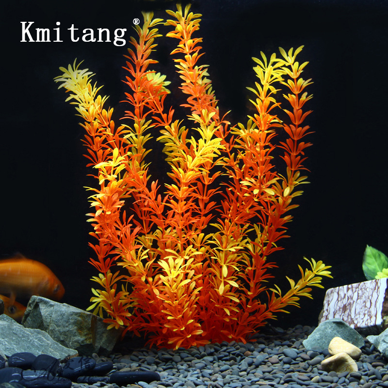 Aquarium Fish Types - 100cm Tropische Pflanzen, Große Künstliche Wasserpflanzen,