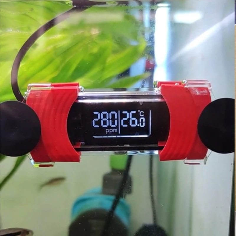 Aquarium Thermometer - Aquarium-Thermometer, digital, wasserdicht, für Süßwasser, Aquarien,