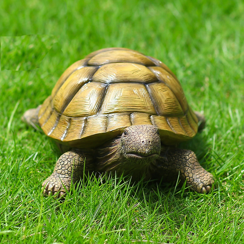 Aquarium Fish Types - Niedliche dekorative Schildkröte Harz Schildkröte im
