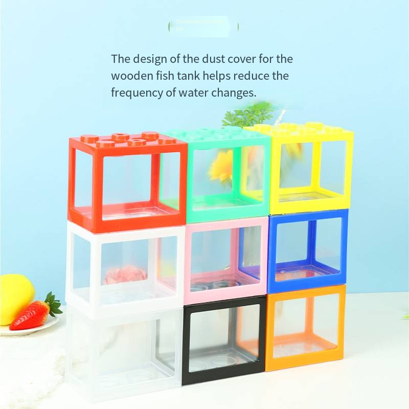 Neuartiges Blockförmiges Mini- – Aquarium Fish Goldfish Bewertung und Preis