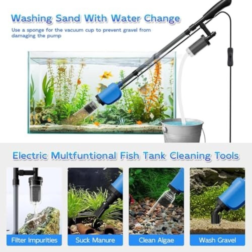 Hochleistungs-Aquarium-Kiesrei – Gravel Vacuum Cleaner Bewertung und Preis