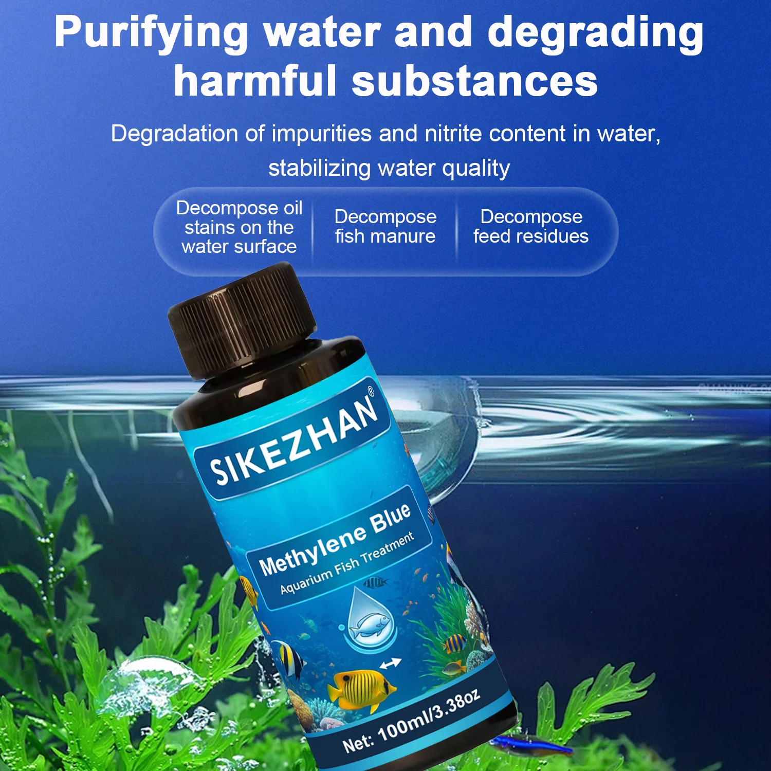 Methylenblau-Aquarium-Fischbeh – Aquarium Fish Medicine Bewertung und Preis