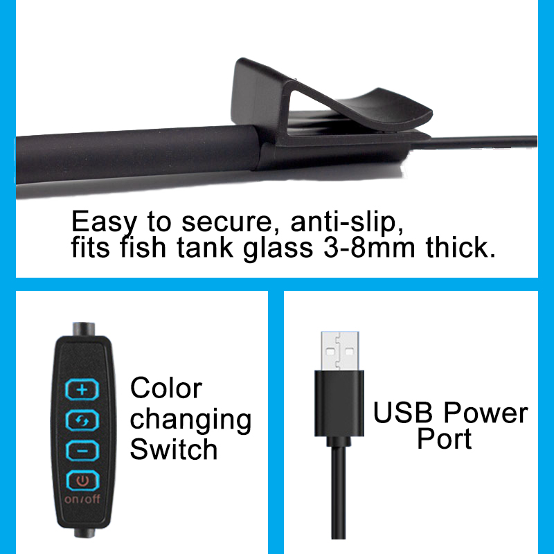 USB Aquarium LED Lampe Aquariu – Aquarium Fish Light Lamp Bewertung und Preis