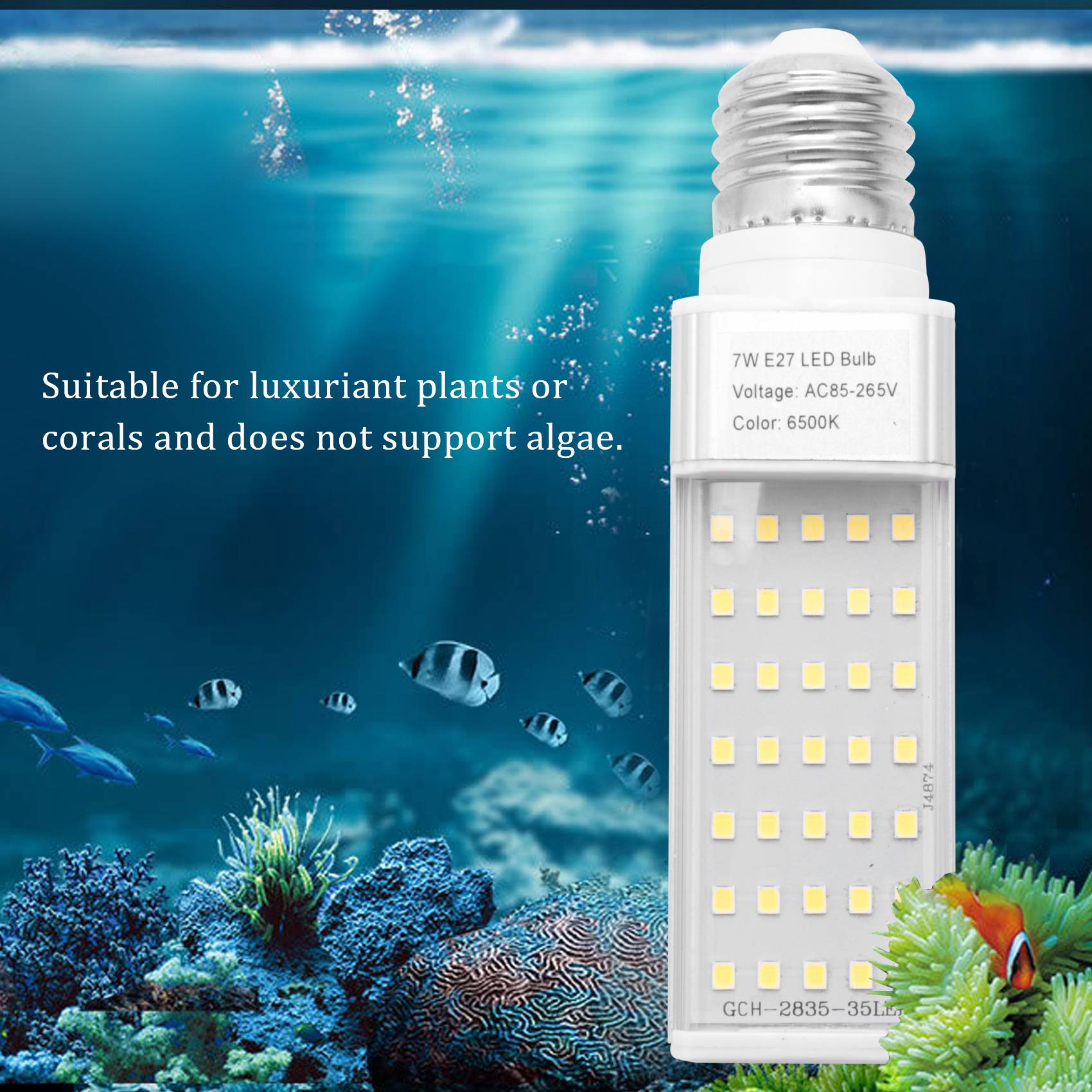 A56P-Fishpod Weiße Pflanzen-Aq – Aquarium Fish Light Lamp Bewertung und Preis