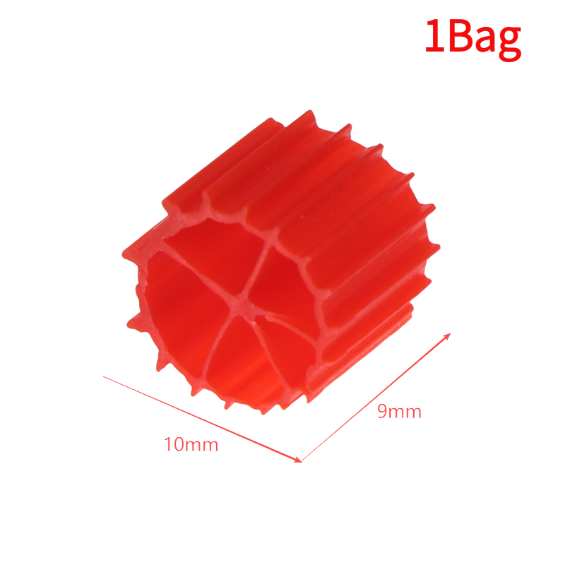 1 Beutel Weiß-Rotes K1 Filterm – Aquarium Fish Ball Bewertung und Preis