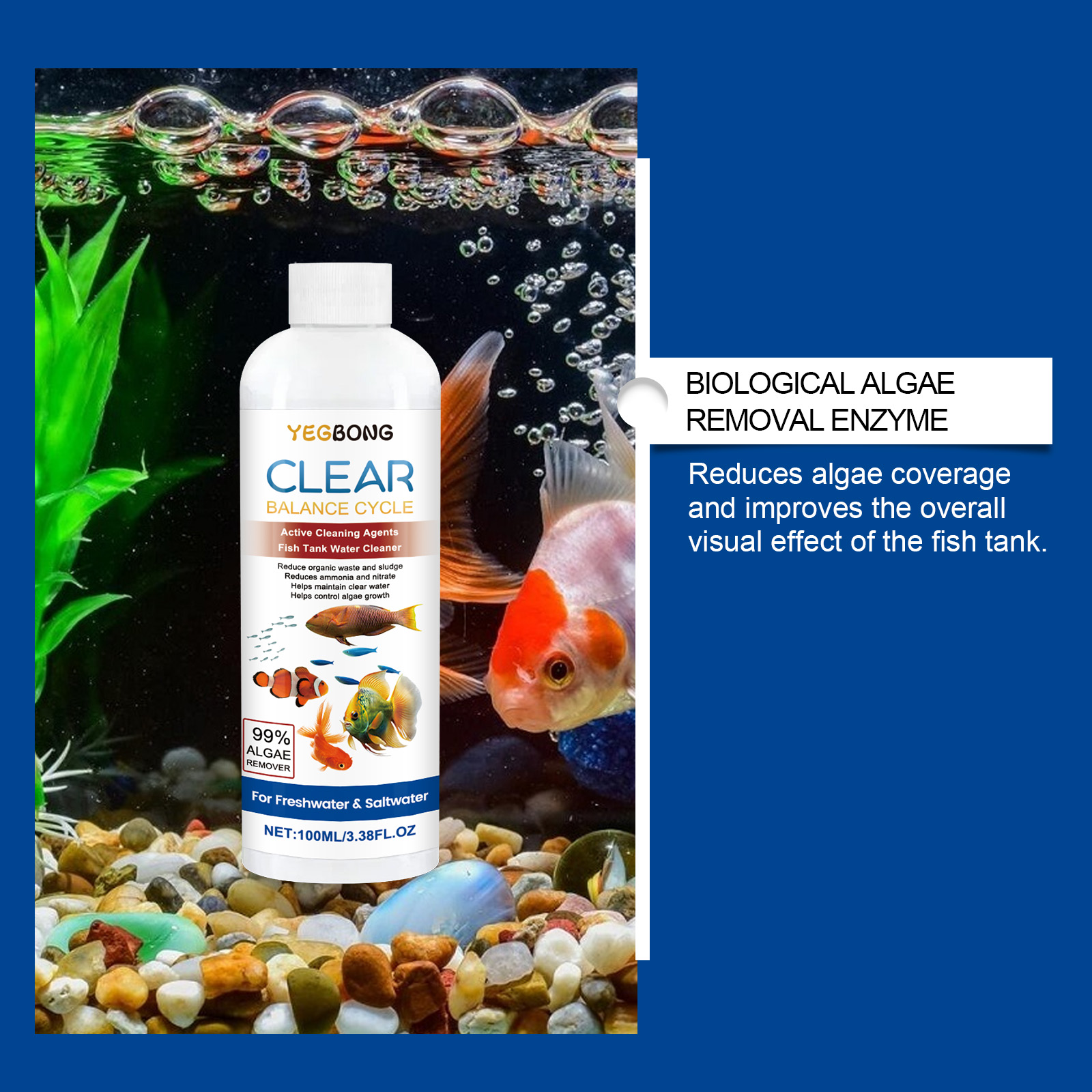 Aquarium-Wasser-Klärer, 100 ml – Aquarium Fish Medicine Bewertung und Preis
