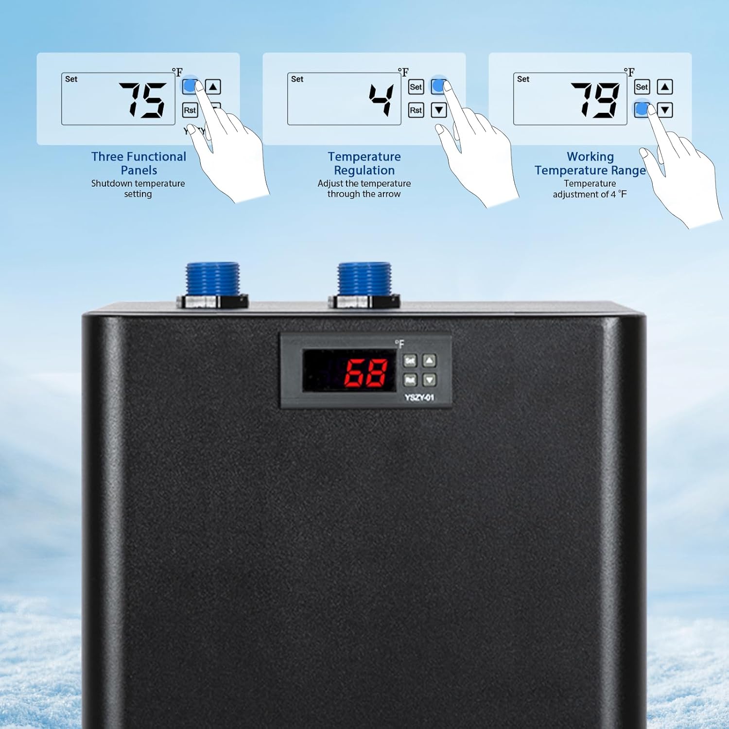 Aquarium-Kühler 79 Gallonen 1/ – Aquarium Fish Cold Water Bewertung und Preis