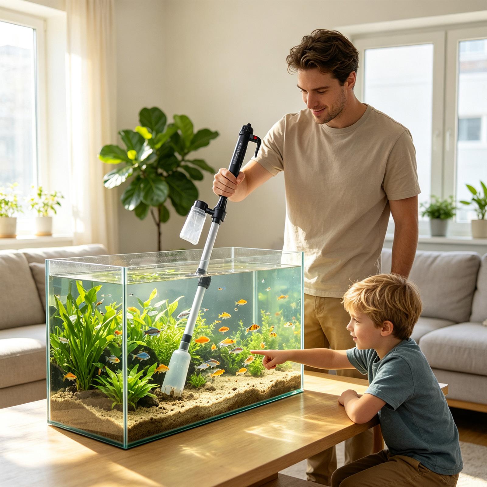 3-in-1 Aquarium-Staubsauger, K – Gravel Vacuum Cleaner Bewertung und Preis