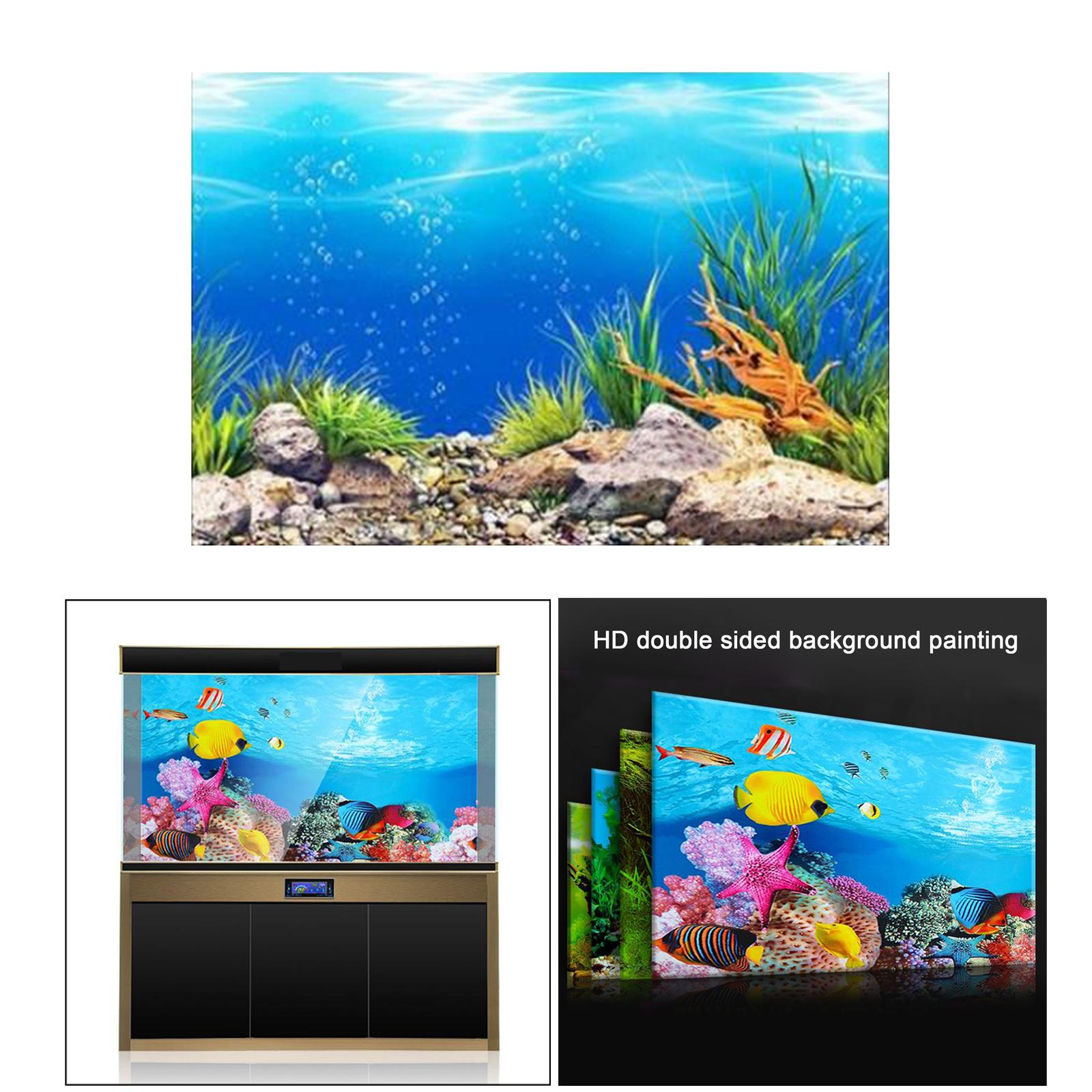 3D-Effekt Aquarium-Hintergrund – Aquarium Fish Poster Bewertung und Preis