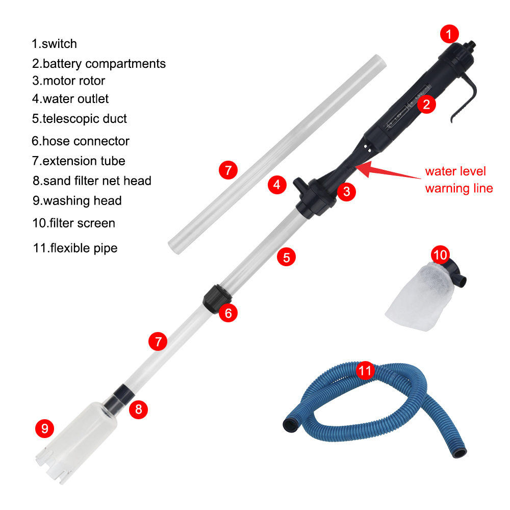 Elektrische Wasser Ändern Pump – Gravel Vacuum Cleaner Bewertung und Preis