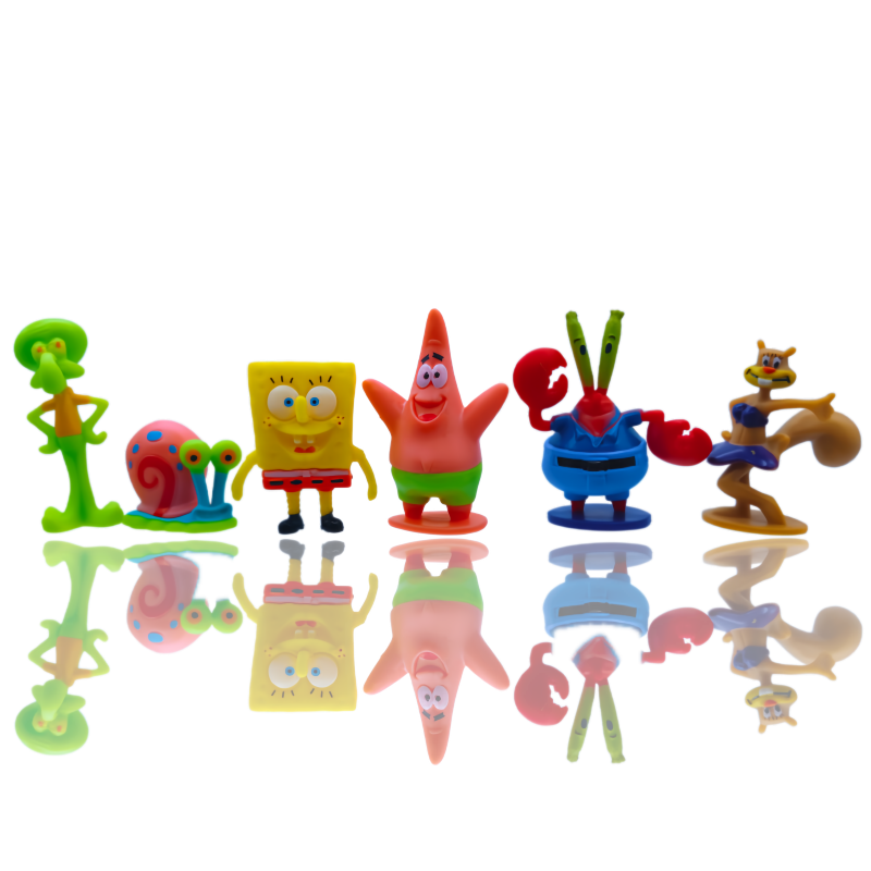 6 Stück SpongeBob Aquarium-Dek – Aquarium Fish Types Bewertung und Preis