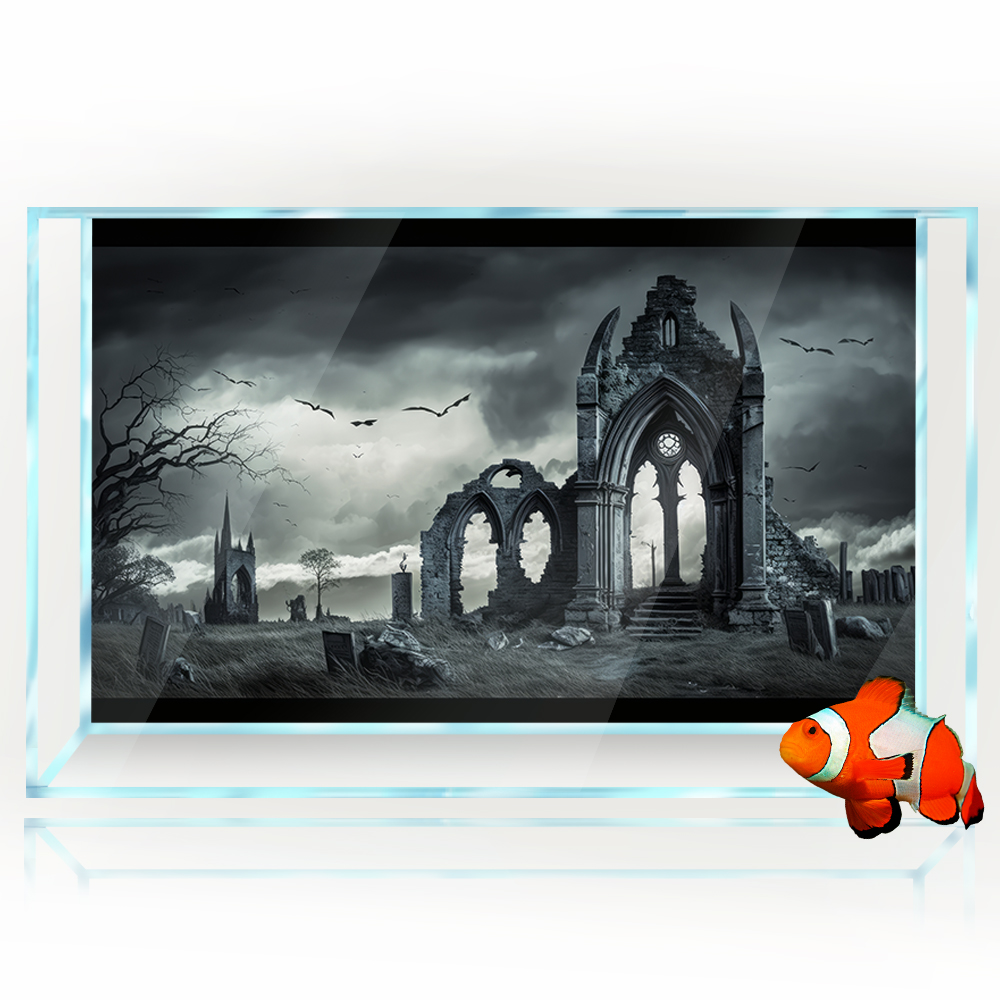 Aquarium-Hintergrund-Aufkleber – Aquarium Fish Poster Bewertung und Preis