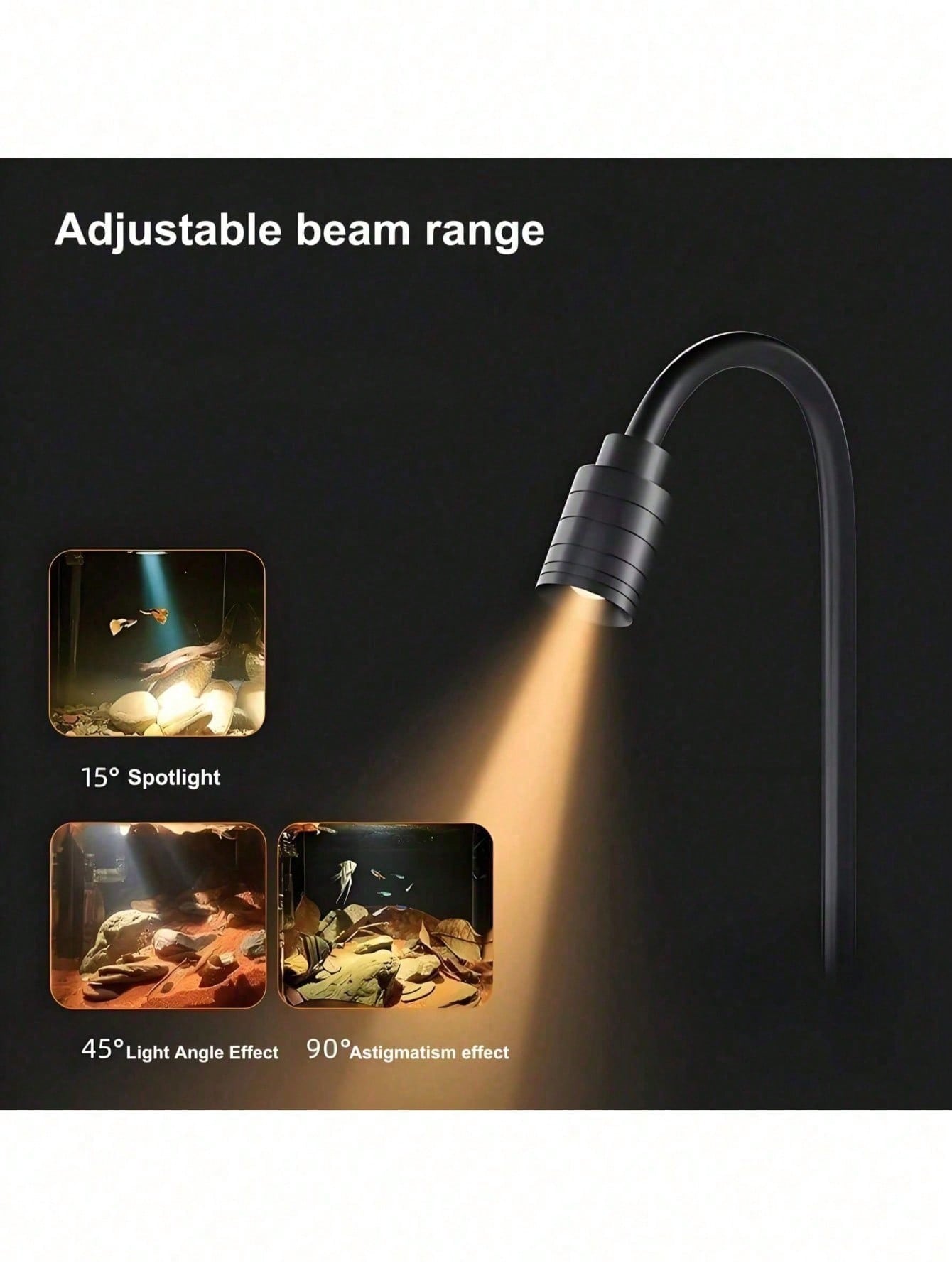 USB-Aquariumbeleuchtung, Zoom- – Aquarium Fish Goldfish Bewertung und Preis