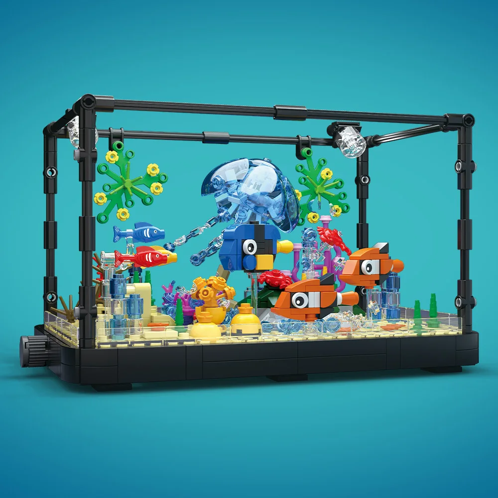Aquarium-Baustein-Set mit Lich – Aquarium Fish Types Bewertung und Preis