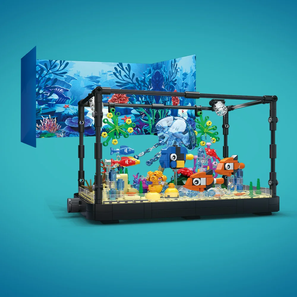 Aquarium-Baustein-Set mit Lich – Aquarium Fish Types Bewertung und Preis
