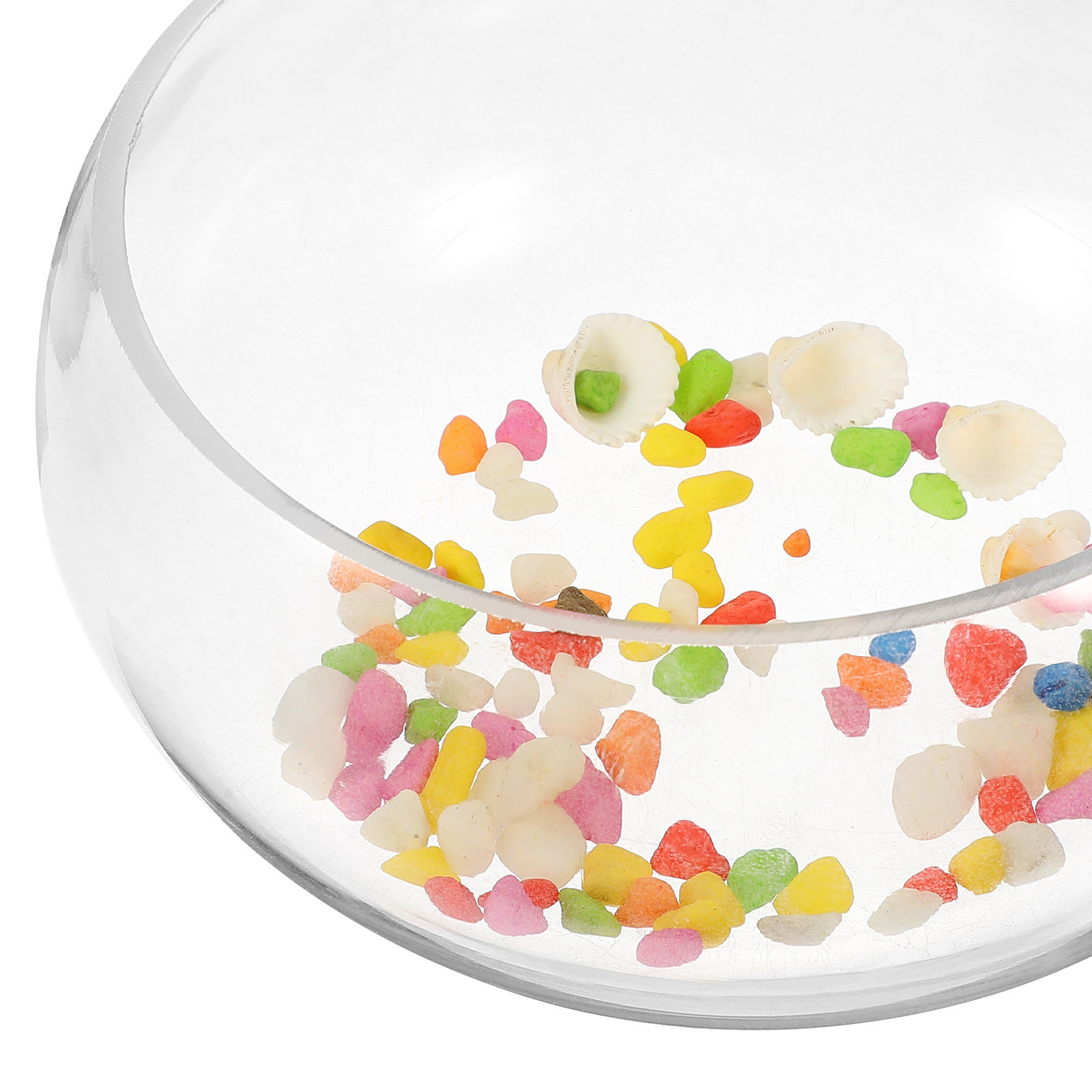 1 Set Fischglas, rundes Aquari – Aquarium Fish Goldfish Bewertung und Preis