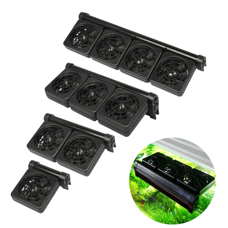 1/2/3/4 Aquarium-Lüfter Kühlge – Aquarium Fish Cold Water Bewertung und Preis